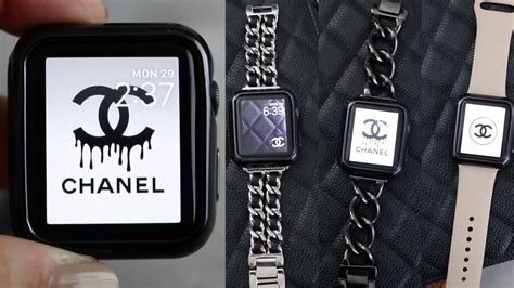 chanel apple watch face.